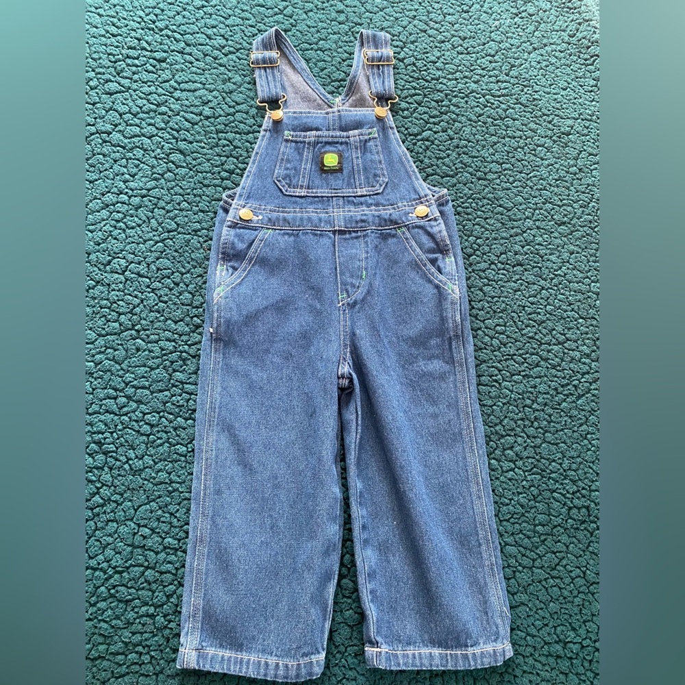 John Deere - Toddler Overalls - Size 3 - Great Condition